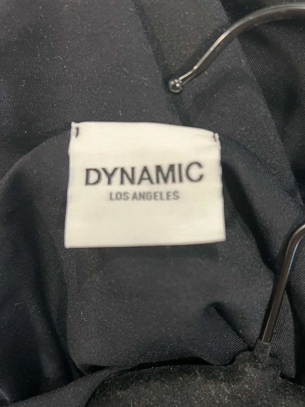Dynamic Los Angeles Black Halter V Neck Bodysuit Small NWOT